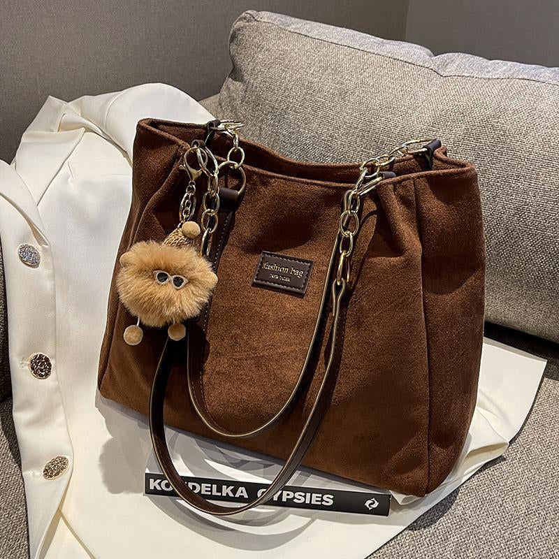 handbags for women Winter soft warm Female bag luxury office tote-BS00104-Veeddydropshipping