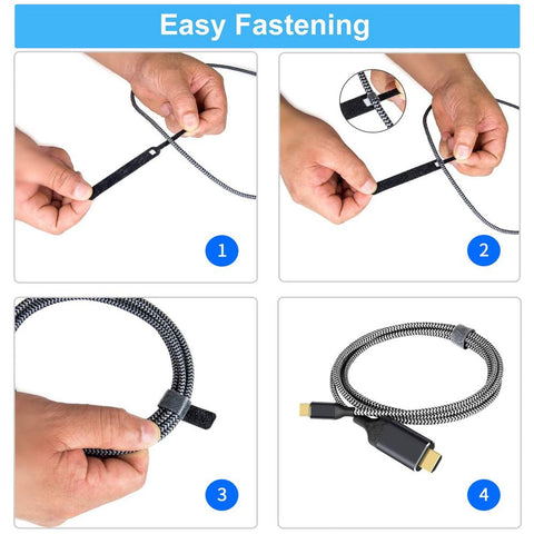 Cable Organizer Wire Winder Holder for Earphone Headphone Mouse Cord Aux USB Cable Management-PA00860-Veeddydropshipping