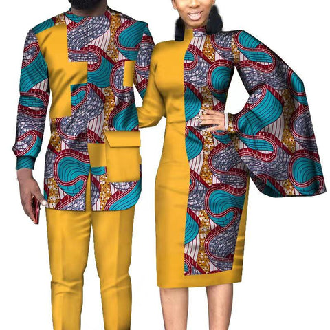 African Clothes Dresses Groom Wedding-WF01539-Veeddydropshipping