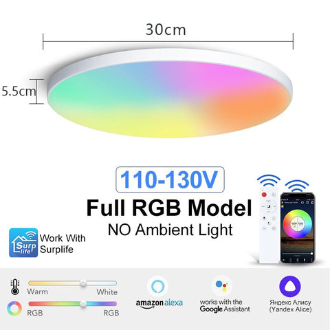 Smart Ceiling Lamp  Lustre LED Lights-TI00293-Veeddydropshipping