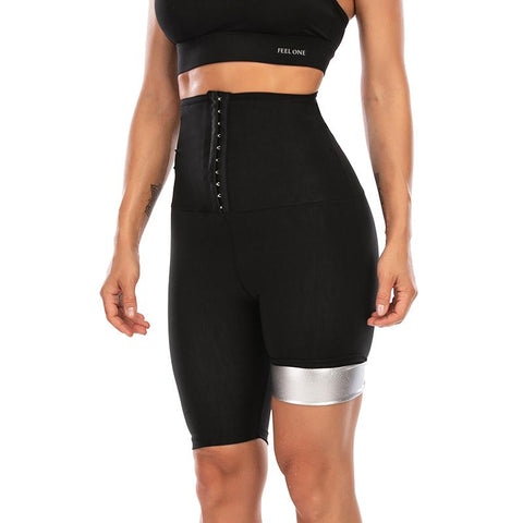Sweat Sauna Effect Slimming Pants Fitness Shapewear Workout-OS01451-Veeddydropshipping