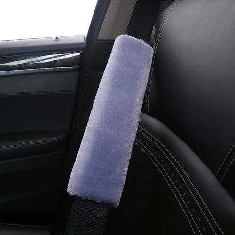 Universal Auto Seatbelt Shoulder Pad Warm Plush Interior-AM01412-Veeddydropshipping