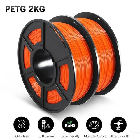 1KG 3D Filament Eco-Friendly 1.75MM Good Gloss Clogging Free Good Toughness-Veeddydropshipping