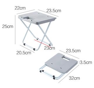 Portable Folding Step Stool Vocation Chair-HA01669-Veeddydropshipping