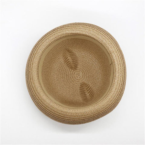 Cute Baby Hat With Ears Summer Straw Mesh Baby Girl Boy Hat Kids Snapback-TB00476-Veeddydropshipping