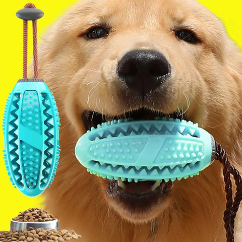 Dog Toy Bulldog Teeth Brush Chew Ball-HA01488-Veeddydropshipping