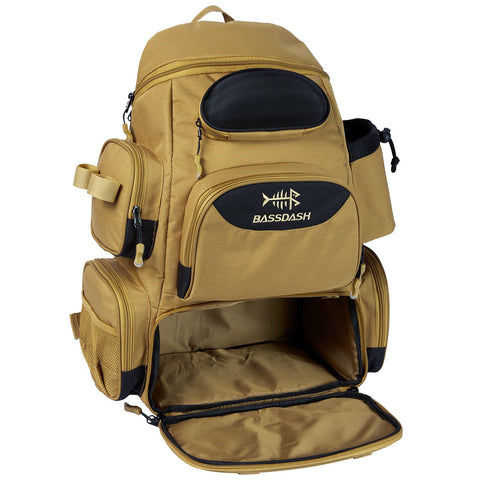Bassdash Fishing Tackle Backpack-OS00606-Veeddydropshipping