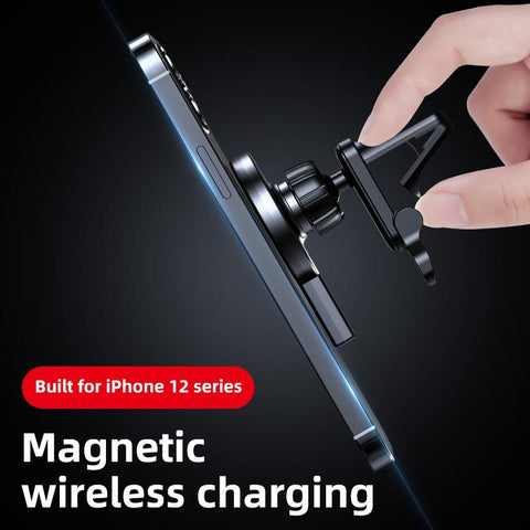 Magnetic Wireless Chargers Car Air Vent Phone Holder-Veeddydropshipping