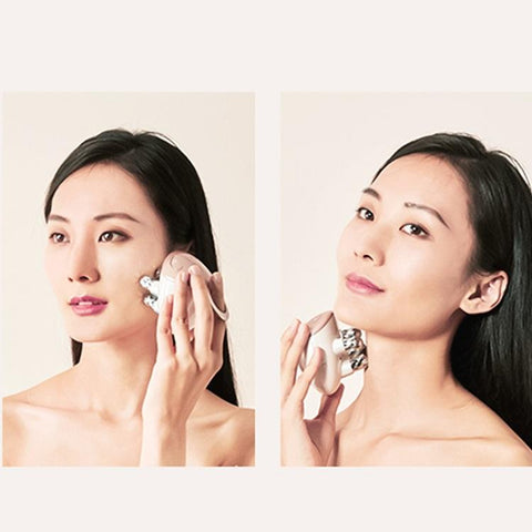 Facial Massager EMS with 4D Massage Face Cream-BH00367-Veeddydropshipping