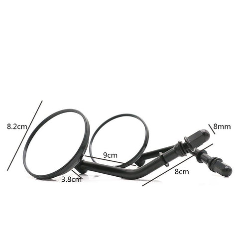 Mirrors Aluminum Motorcycle Mirror 8Mm For Harley-AM01241-Veeddydropshipping