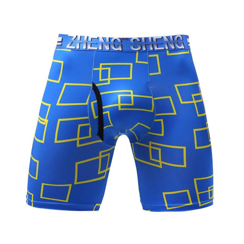 High-End Fashion Long Boxer Shorts Sports Men Beach Shorts Swim Men&#39;s-MF01665-Veeddydropshipping