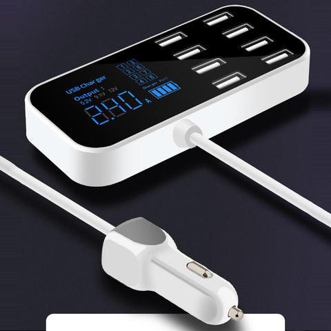 8 Ports USB Car Chargers 48W Fast Charging Station-PA01127-Veeddydropshipping