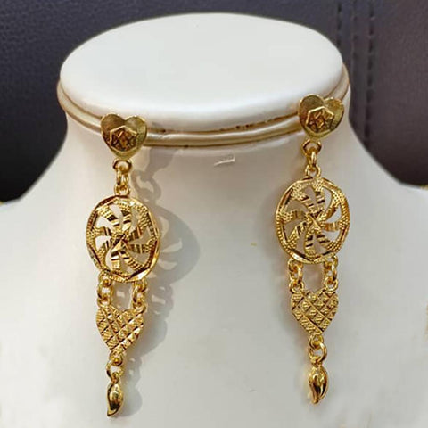 18K Gold Color  Jewelry Setsr Earrings and Necklace  -JW00301-Veeddydropshipping
