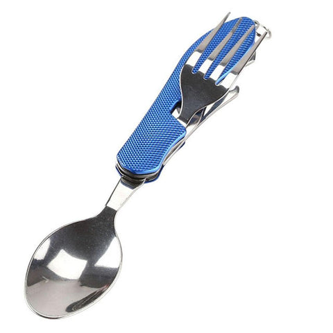 Stainless Steel Bottle Opener 4 In 1 Foldable Tablespoon-OS01254-Veeddydropshipping