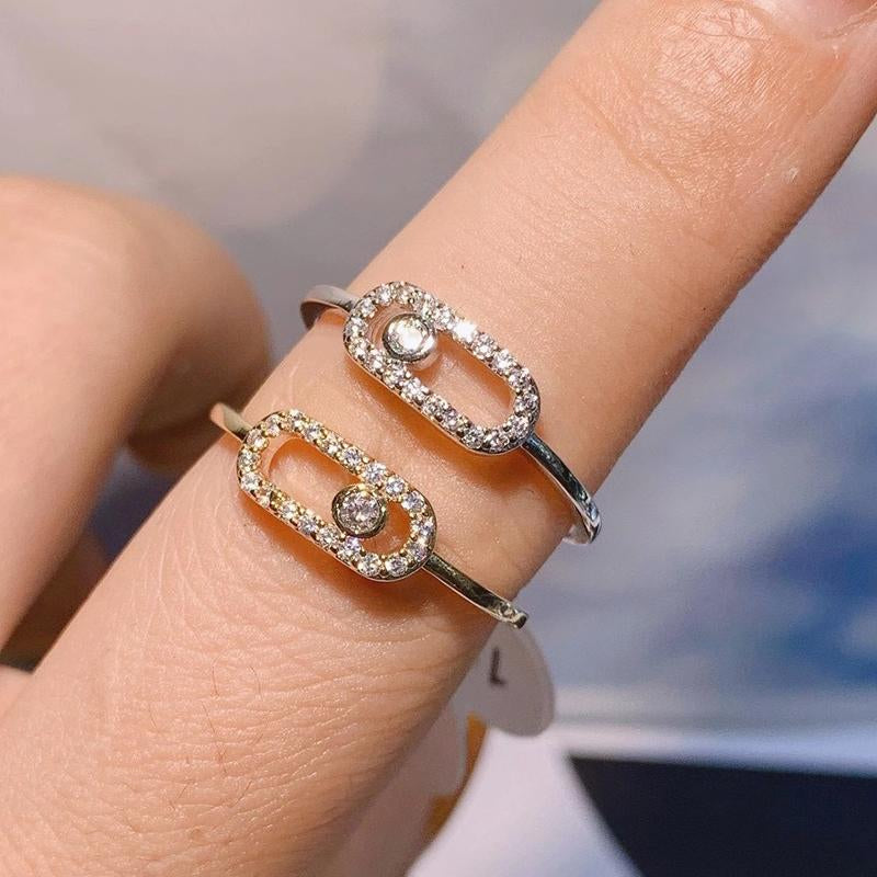 Gothic Simple Bridal Cubic Zirconia Finger Rings for Women -JW00028-Veeddydropshipping