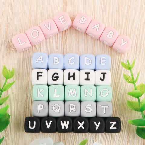 Kovict Silicone Bead Letters English Alphabet DIY -JW01492-Veeddydropshipping