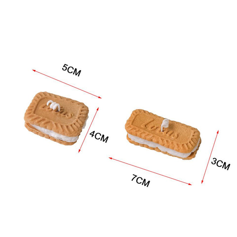 Biscuit Scented Candles Ornaments Food Shape Candles-HA00382-Veeddydropshipping