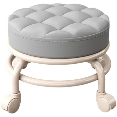 Rotating Pedicure Salon with Wheels Stool-HA01663-Veeddydropshipping