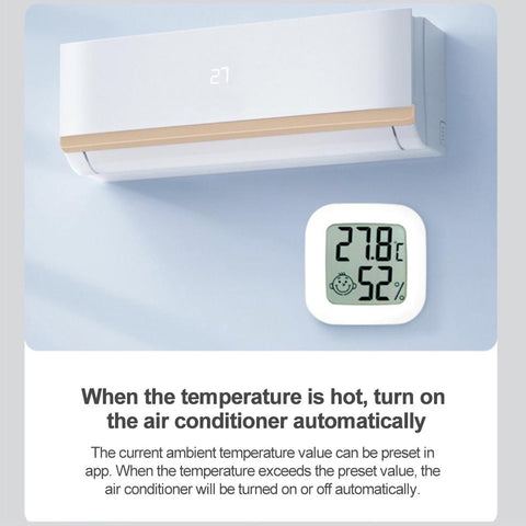 Indoor Temperature Humidity Sensor Bluetooth Mini LCD Digital Emotional-TI01038-Veeddydropshipping
