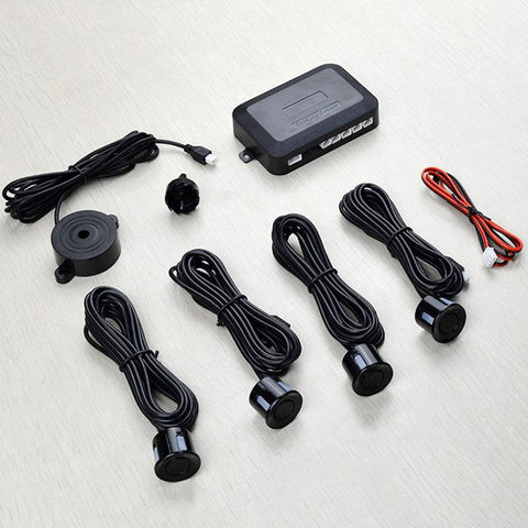Risingon 12V 22mm Car Parking Sensor Kit Universal 4 Sensors Buzzer-AM00138-Veeddydropshipping