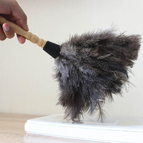 Wooden Handle Anti-static Dust Removal Dusters-HA01087-Veeddydropshipping