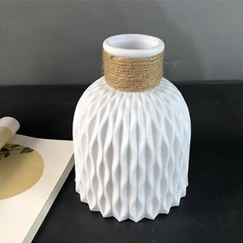 Flower Vase Home Origami Plastic Nordic Style-HA01816-Veeddydropshipping