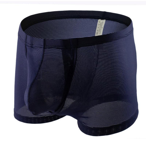 Underwear Boxer Sexy Sheer Underpants Side Open Crotch Trunks-MF01440-Veeddydropshipping
