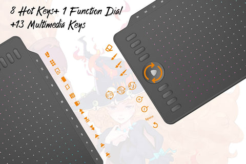 Drawing Graphic Tablet with 8 Express Keys-CO00255-Veeddydropshipping