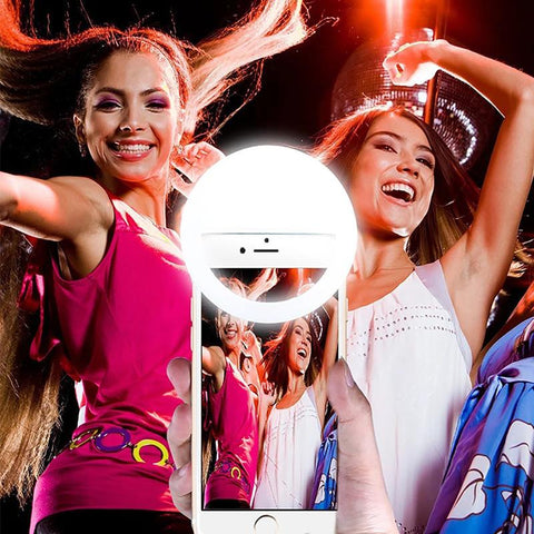 LED Flash Phone Lens Light Adjustable Selfie Ring-PA01209-Veeddydropshipping