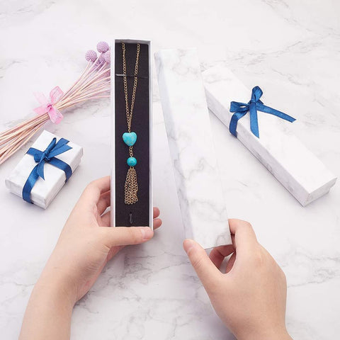 Marble Jewelry Box Carton Packaging Display Box Gifts Jewelry -JW01673-Veeddydropshipping