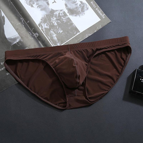 Briefs Seamless Breathable Panties Men Bikini Solid Seamless-MF01508-Veeddydropshipping