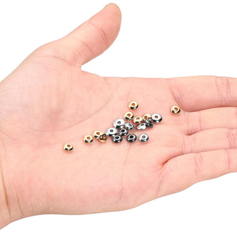 Styles Charm Spacer Beads  Bead Round Loose Beads For DIY -JW01537-Veeddydropshipping