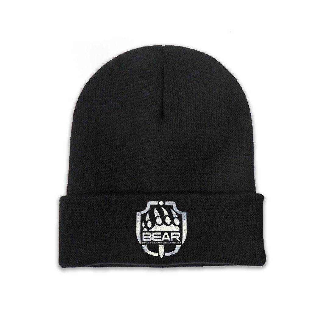 Beanies Caps Bear Knitted Winter Warm Bonnet-MF00959-Veeddydropshipping