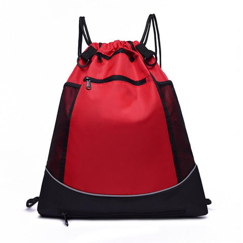 Pockets Side Mesh Bag Portable Soccer Volleyball Carrier-BS00312-Veeddydropshipping