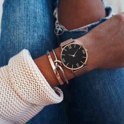 Women Watches Luxury  Stainless Steel Dress Quartz Watch-JW00949-Veeddydropshipping