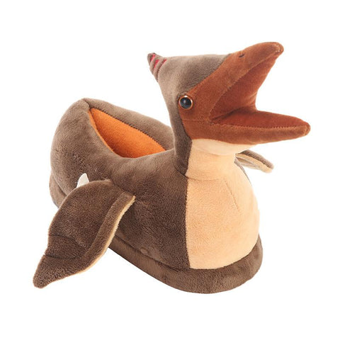 Slippers Cartoon Animal Claw Plush Home Shoes Women-BS01201-Veeddydropshipping