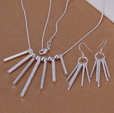 jewelry fashion pendant Necklace Earring women party set  -JW00347-Veeddydropshipping