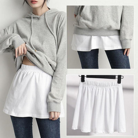 Women Half-Length Splitting A-line Mini Skirt-Veeddydropshipping