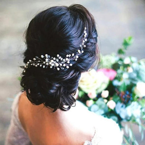 Clips Bridal Wedding Jewelry Hair Accessories for Bride  -JW00464-Veeddydropshipping