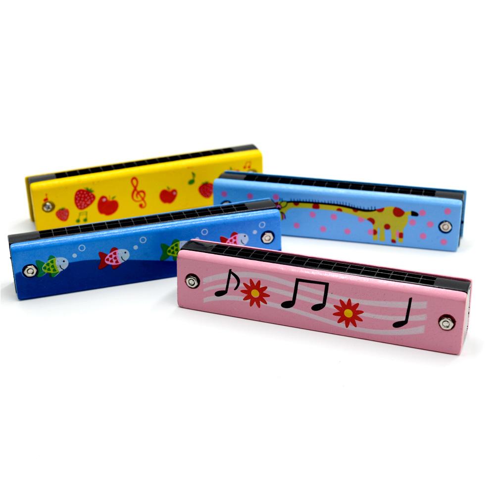 Double Row Blowable Harmonica Cute Cartoon Pattern-OS01535-Veeddydropshipping