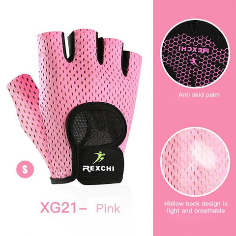 Cycling Anti-slip Anti-sweat Breathable Half Finger Gloves Men Women Professional -OS01024-Veeddydropshipping