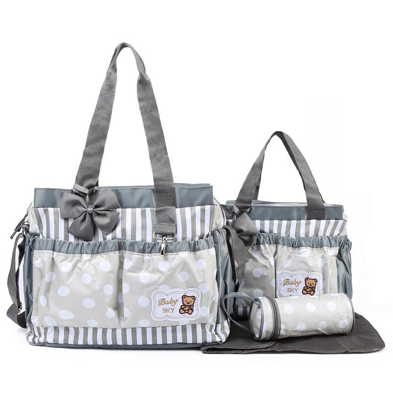 4Pcs/Lot Baby Tote Bag For Mothers Nappy Maternity Packages Outdoor-TB00255-Veeddydropshipping