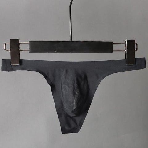 Stretchy Briefs Breathable Thong T-Back Male Underpants Seamless-MF01657-Veeddydropshipping