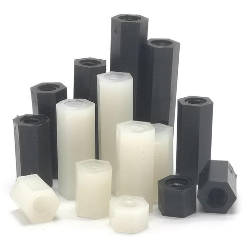 Screw Flat Head  Female Plastic Nut-TI00599-Veeddydropshipping