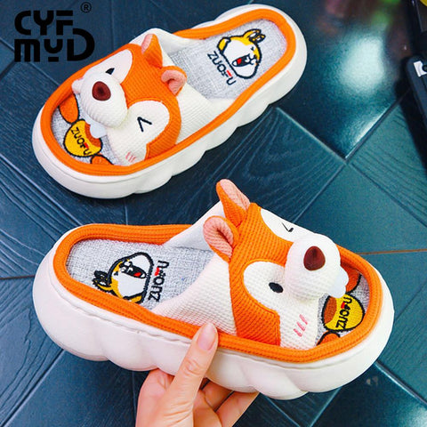 Shoes Funny Animals Thick Sole Shoes Girls-BS01171-Veeddydropshipping