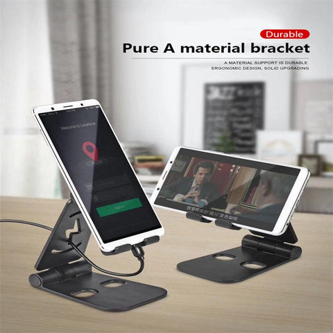 Universal Mobile Phone Holder With Charging Space Tablet Holder For IPad IPhone-PA00543-Veeddydropshipping
