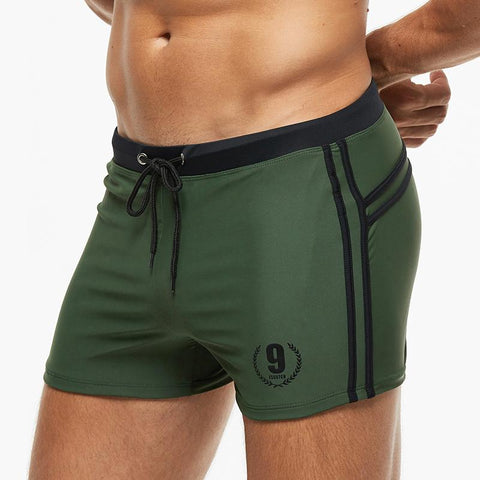 Hot Swimwear Mens Breathable Swimsuits Man Swim Trunks Boxer Briefs Sunga -OS00110-Veeddydropshipping