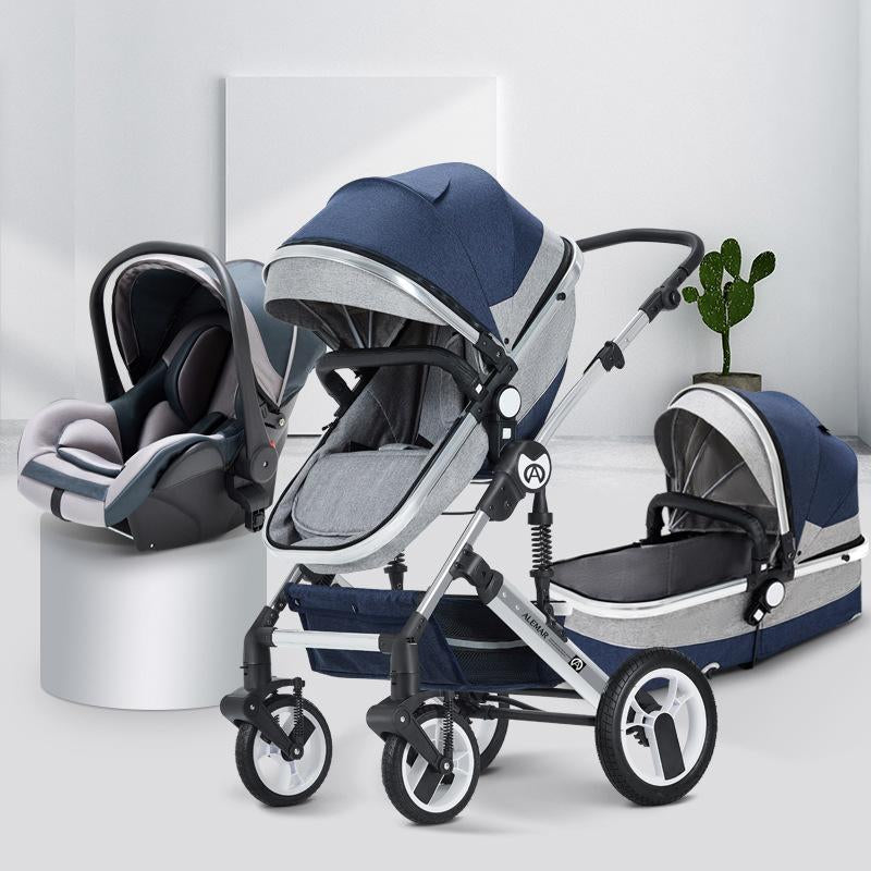 2023 new baby stroller,baby stroller 3 in 1,  High Landscape Car stroller-TB00372-Veeddydropshipping