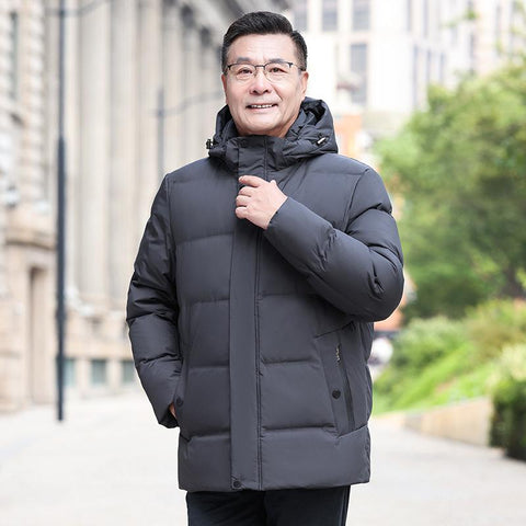 Hooded New Brand Casual Thick Warm White Duck-MF01196-Veeddydropshipping