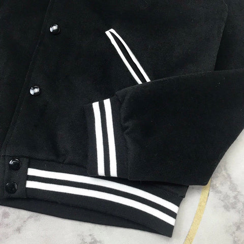casual sports fashion stand-up collar wool double-sided-MF01067-Veeddydropshipping